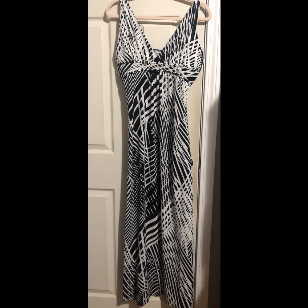 Raindrops by Papillon Maxi Dress - XL